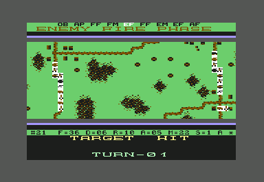 Screenshot Of Wargame Construction Set Commodore Mobygames