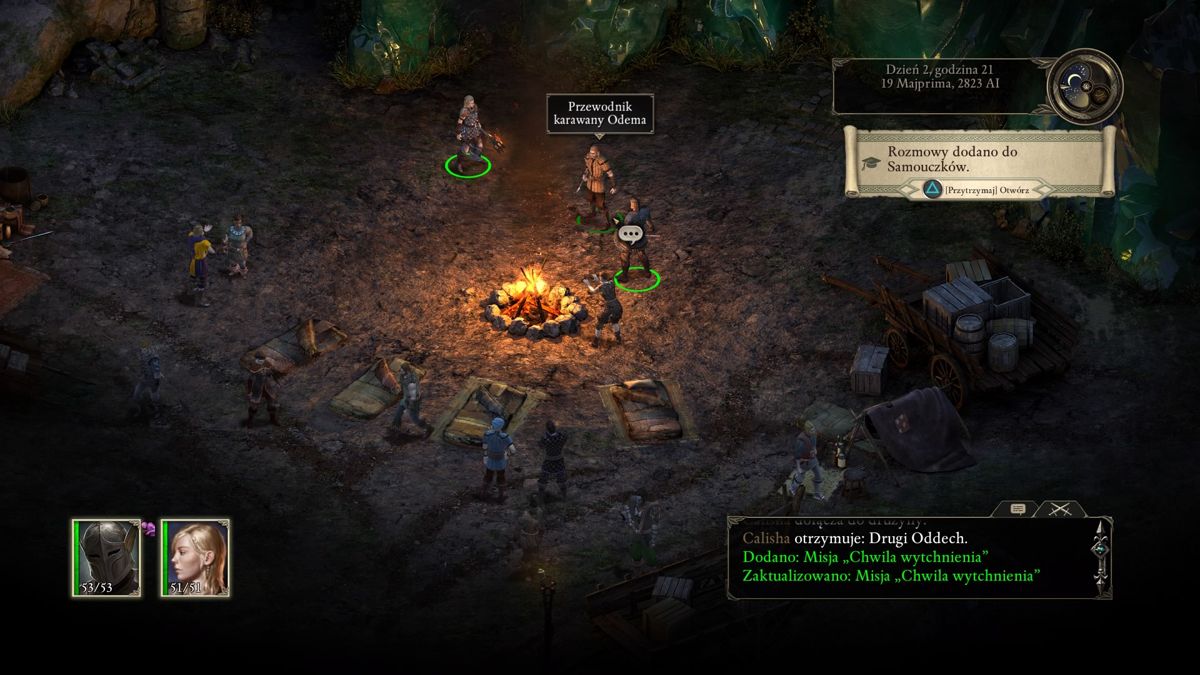 Screenshot Of Pillars Of Eternity Complete Edition Playstation