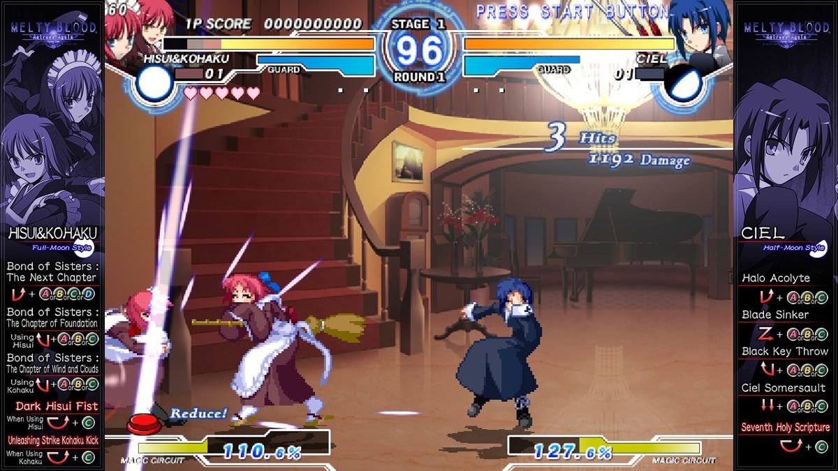 Screenshot Of Melty Blood Actress Again Current Code Windows 2010