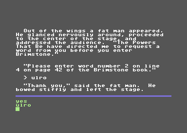 Screenshot Of Brimstone Commodore 64 1985 MobyGames