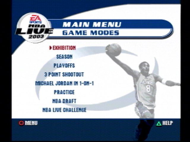 Screenshot Of NBA Live 2003 PlayStation 2002 MobyGames