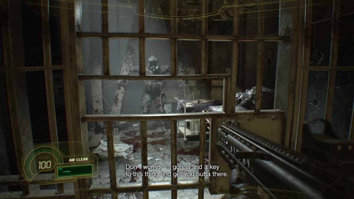 Screenshot Of Resident Evil Biohazard Not A Hero Playstation