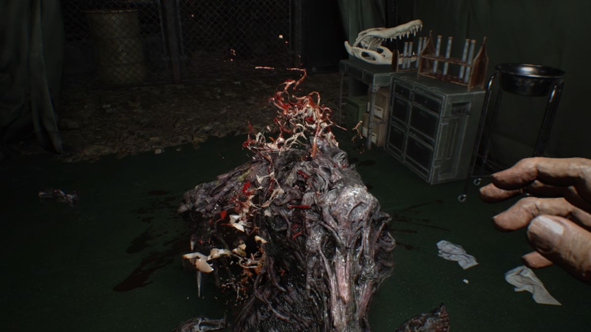 Screenshot Of Resident Evil Biohazard End Of Zoe Playstation