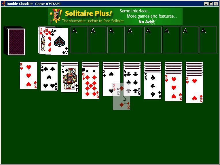 Screenshot Of Free Solitaire Windows Mobygames