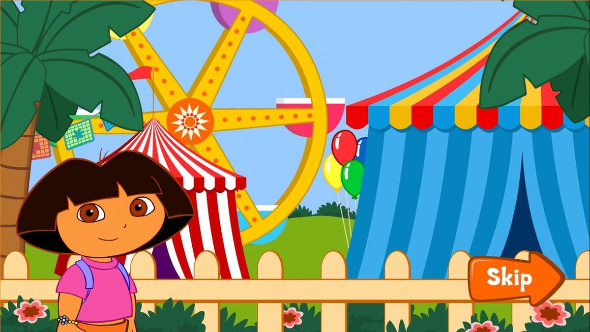 Screenshot Of Dora S Carnival Adventure Browser 2005 MobyGames