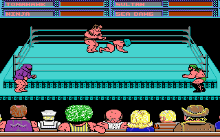 Screenshot Of Take Down DOS 1988 MobyGames
