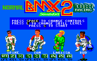 Screenshot Of Bmx Simulator Amstrad Cpc Mobygames