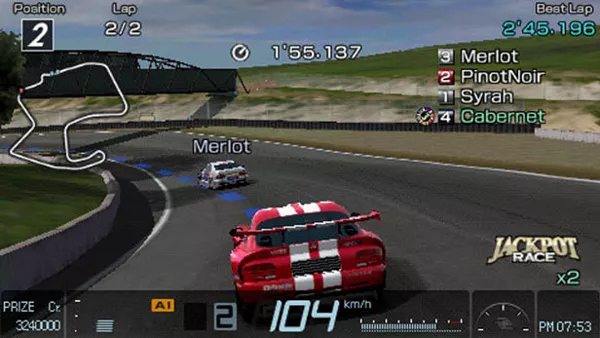 Gran Turismo, PSP  The King of Grabs