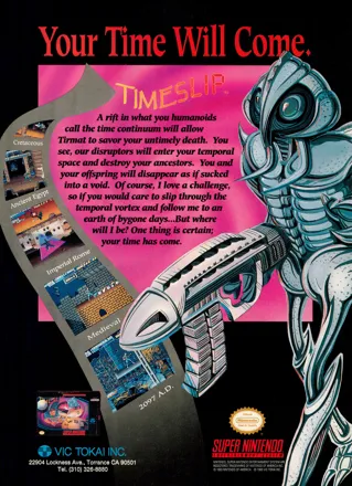 Time Slip (1993) - MobyGames