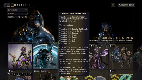 All Free Warframe Item Promo Codes For Tennocon 2022! 