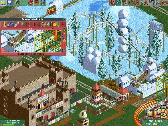 Screenshot of RollerCoaster Tycoon 2 (Windows, 2002) - MobyGames