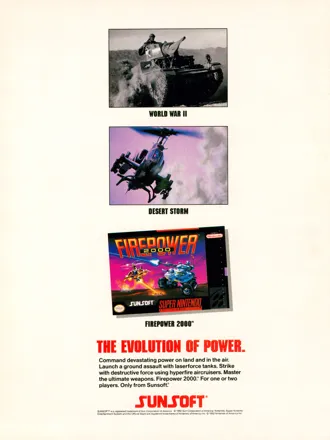 Firepower 2000 (1992) - MobyGames
