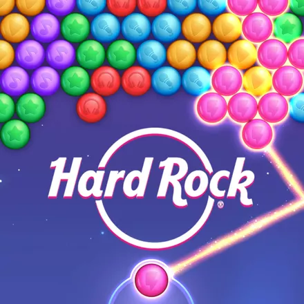 постер игры Hard Rock Bubble Shooter