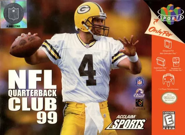 постер игры NFL Quarterback Club 99