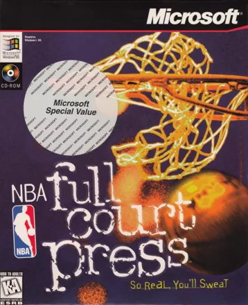 постер игры NBA Full Court Press