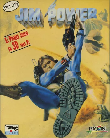 постер игры Jim Power: The Lost Dimension in 3D
