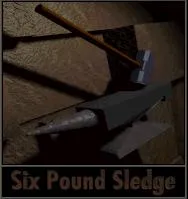 Six Pound Sledge Studios logo