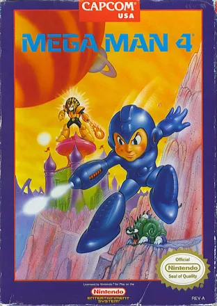 постер игры Mega Man 4