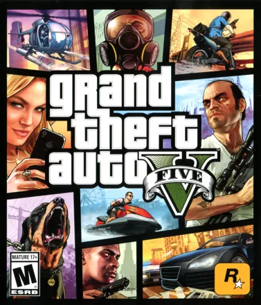 Grand Theft Auto V GTA 5 - Xbox 360 - Case and Manual Only