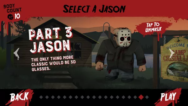 Friday the 13th: Killer Puzzle - Electrical Jason (2018) - MobyGames