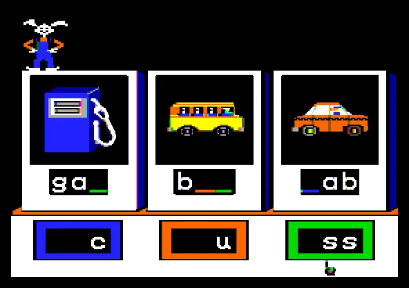 Reader Rabbit Lowercase G Reader Rabbit screenshots - MobyGames