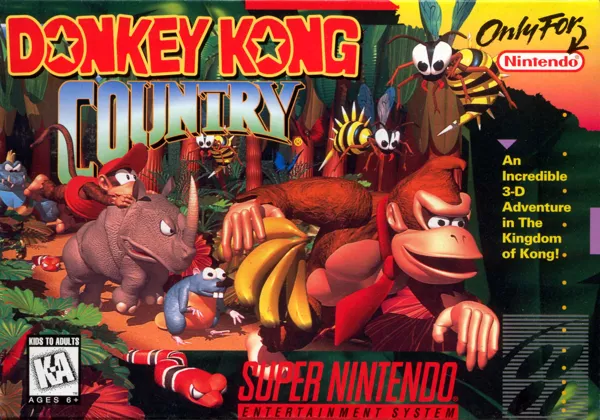 постер игры Donkey Kong Country