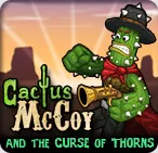 постер игры Cactus McCoy and the Curse of Thorns
