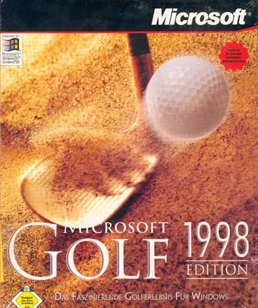 постер игры Microsoft Golf 1998 Edition