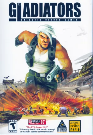 постер игры The Gladiators: Galactic Circus Games