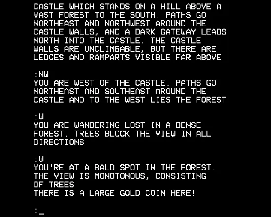 Castle of Riddles (1982) - MobyGames