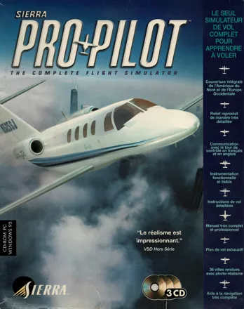 постер игры Sierra Pro Pilot 98: The Complete Flight Simulator