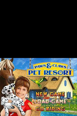 Paws & Claws Pet Resort Nintendo DS Video Game 