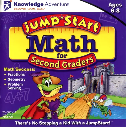 постер игры JumpStart 2nd Grade Math