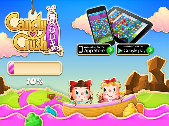 Candy Crush Soda Saga (by King.com Limited) - iOS / Android - HD Gameplay  Trailer 