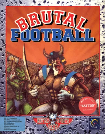 постер игры Brutal Sports Football