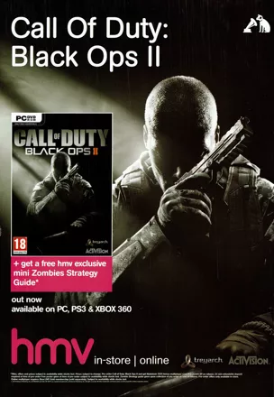 Call of Duty Black Ops 2 PC DVDRom Cover  Black ops, Call of duty black,  Call of duty