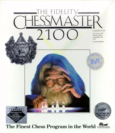 Commodore Amiga SOFTWARE TOOLWORKS THE CHESSMASTER 2000 Software Game BOXED