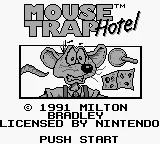 mouse trap hotel for GameBoy (scans) 