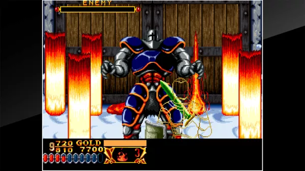 Crossed Swords for the Neo Geo from SNK (1990) 