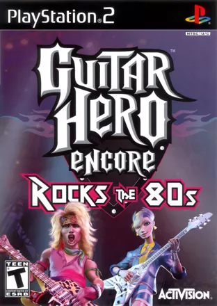 постер игры Guitar Hero Encore: Rocks the 80s