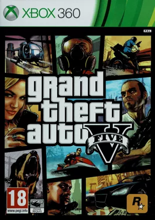 Grand Theft Auto V, Cover Art Only (NO GAME/CASE/MANUAL!), XBOX 360
