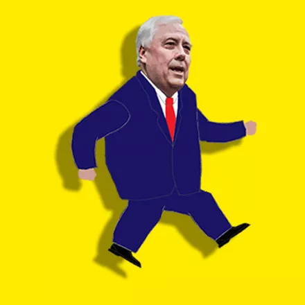 постер игры Clive Palmer: The Humble Meme Merchant