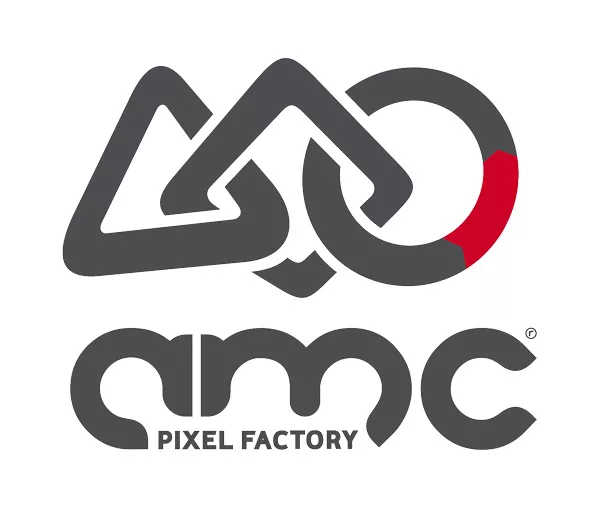 AMC pixel factory, LLC logo
