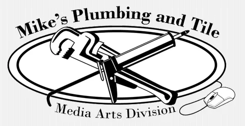 Mike's Plumbing and Tile: Media Arts Division logo