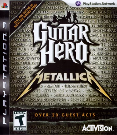 постер игры Guitar Hero: Metallica