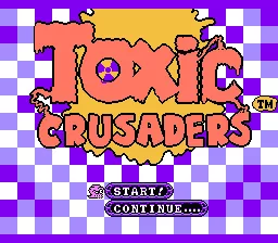 постер игры Toxic Crusaders