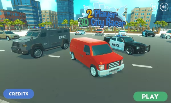 2 Player 3D City Racer (2022) - MobyGames