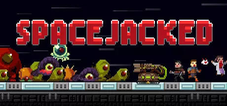 постер игры Spacejacked