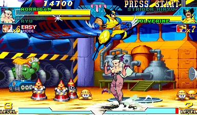 Marvel Super Heroes vs. Street Fighter (1997) - MobyGames