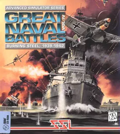 постер игры Great Naval Battles Vol. IV: Burning Steel, 1939-1942